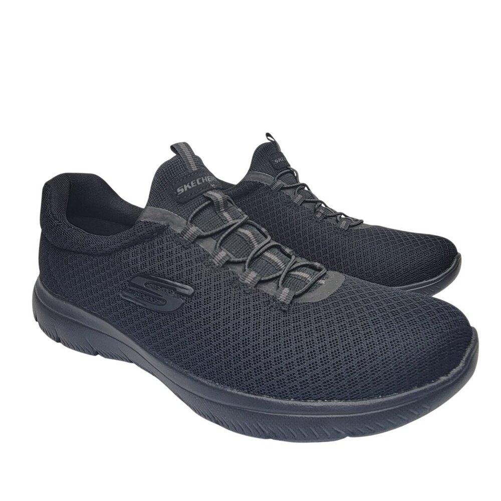 Skechers Summits Sneakers Sport Memory Foam Womens Shoes Black Size 9